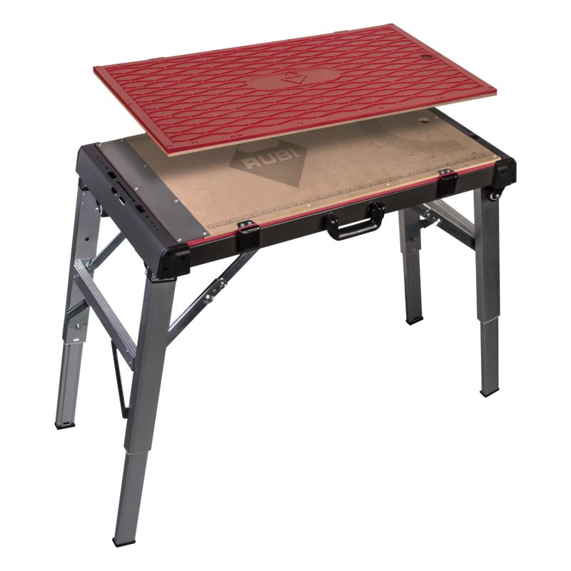 Stół roboczy składany Rubi 80 x 47 cm 150 kg 4w1