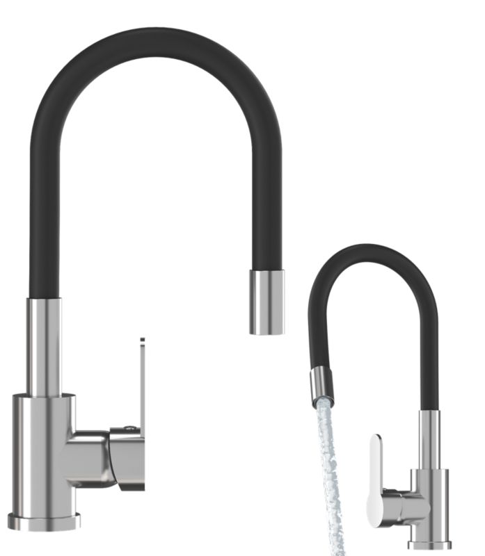 Bateria Kuchenna Granitan Grado Elastyczna Wylewka 1szt.