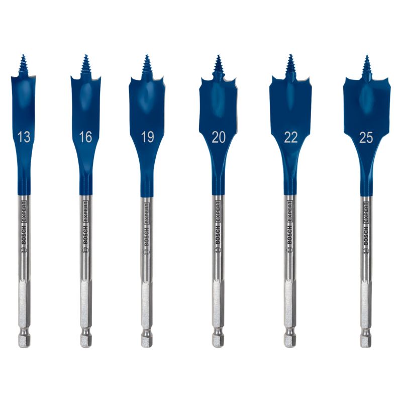 Zestaw wierteł do drewna Bosch E x P 6 sztuk