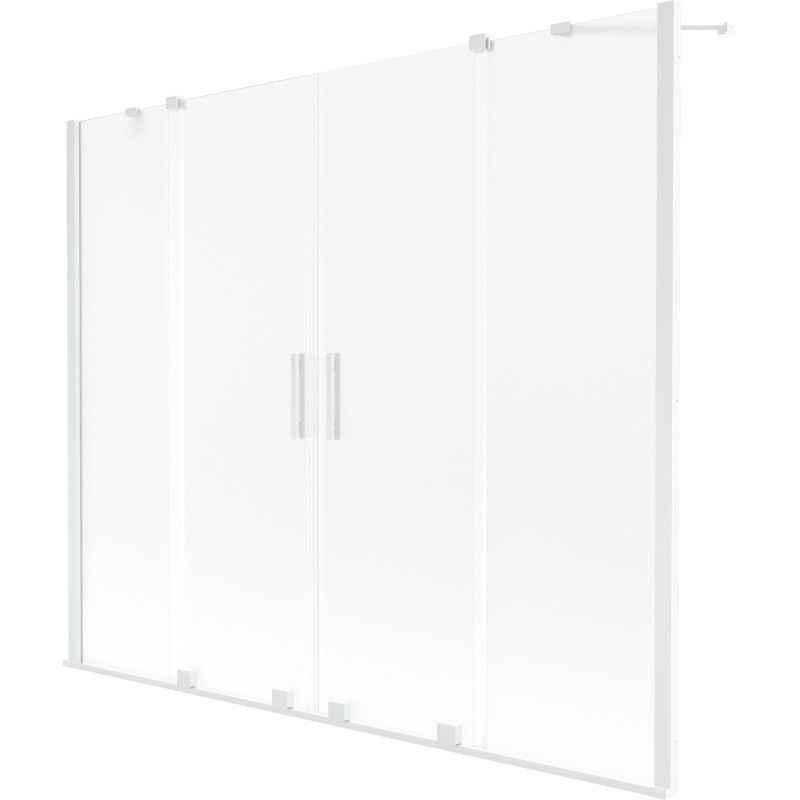 Parawan nawanny rozsuwany Mexen Velar szron 190x150 1 szt.