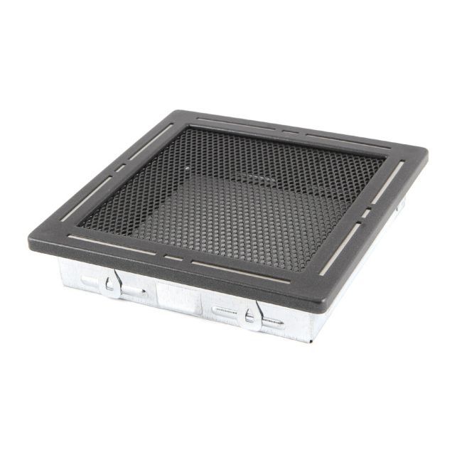 Kratka kominkowa Parkanex 16 x 16 cm grafitowa