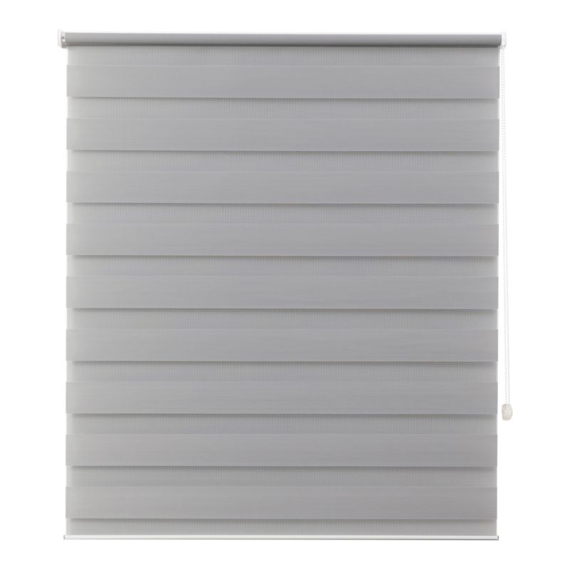 Roleta dzień/noc GoodHome Elin 107,3 x 160 cm szara