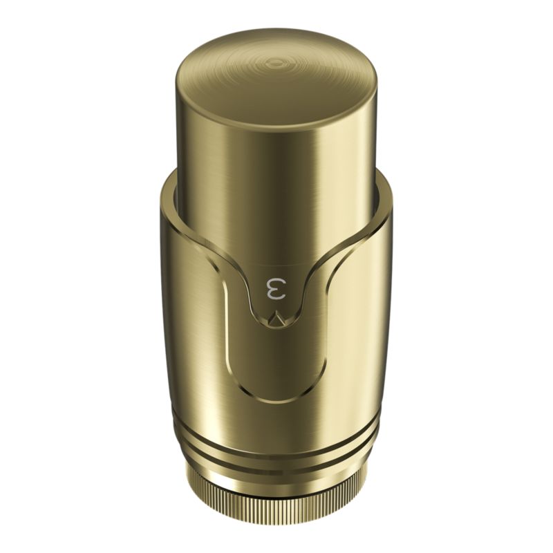 Głowica termostatyczna GoodHome złota