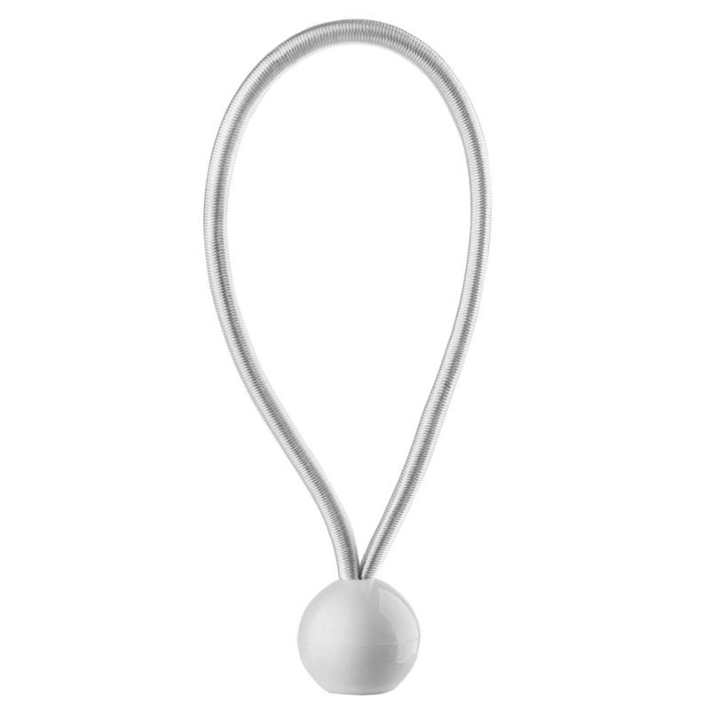 Guma elastyczna KADAX z kulką 15 cm, biała 1szt.