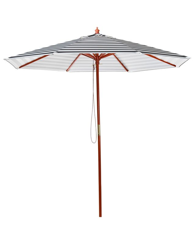 Parasol ogrodowy 260 cm Ferentillo Czarny 1 szt.