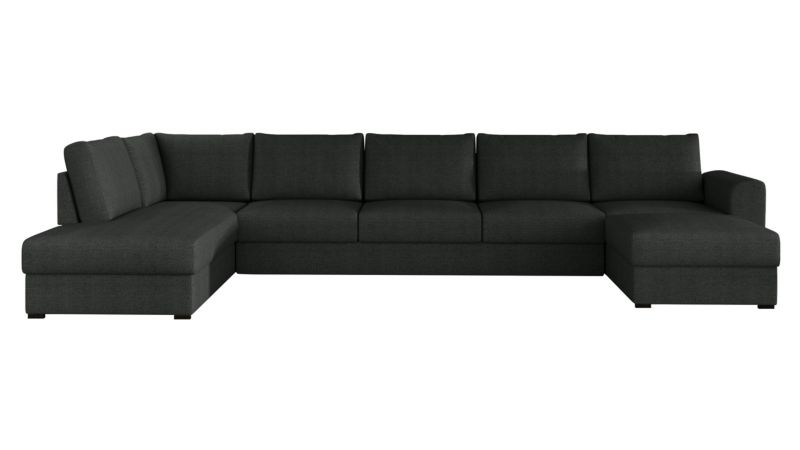 Narożnik z funkcją spania MIRJAN 24 Wilma Large lewy antracytowy 1 szt.