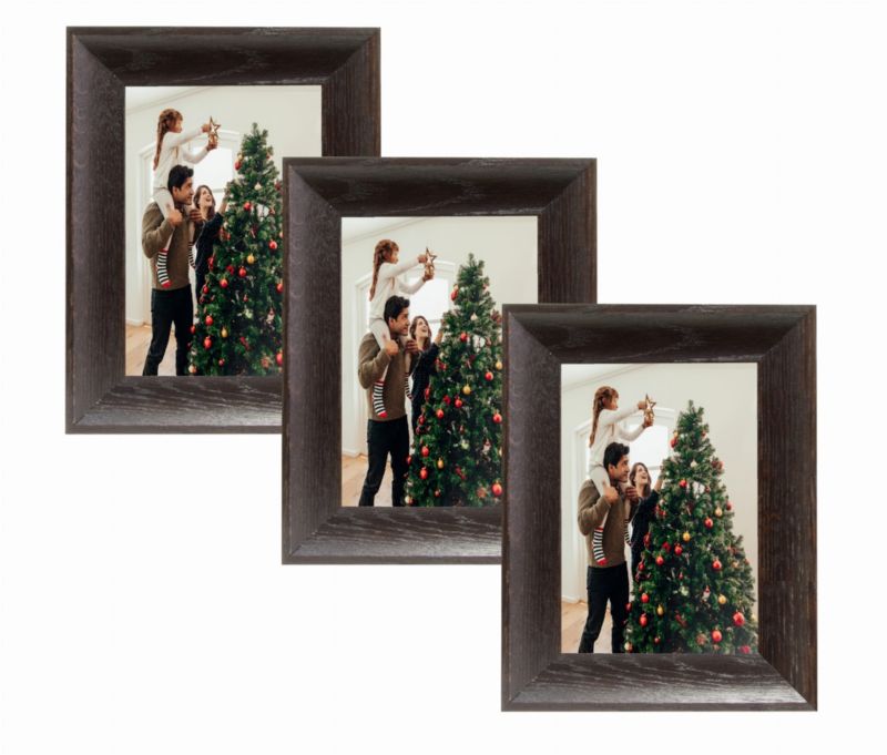 Zestaw ramek drewnianych BD Art 10x15 dąb ciemny 3 szt.