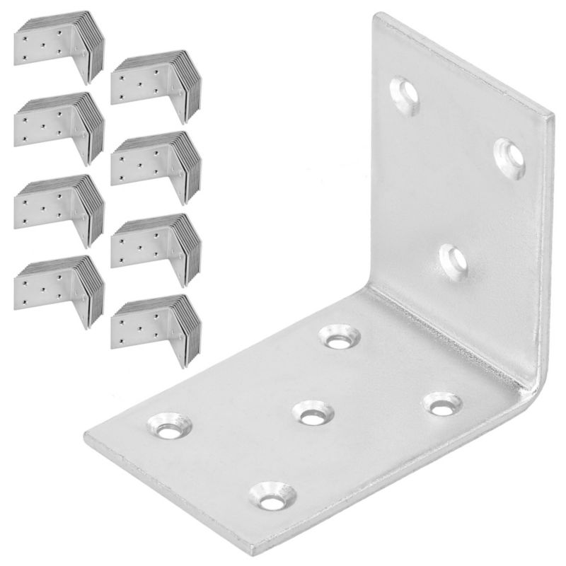 Kątownik ciesielski KOTARBAU nierdzewny ocynkowany 55x45x35 mm 100 szt.