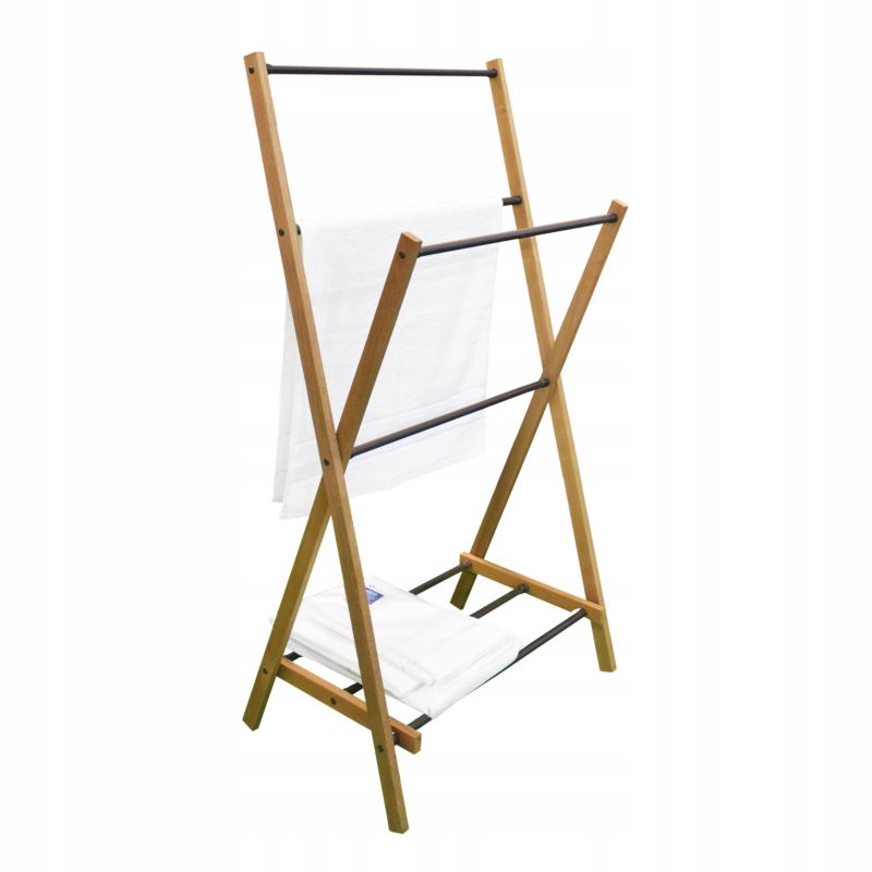 Stojak na ręczniki Sepio drewniany ekologiczny 1 szt.