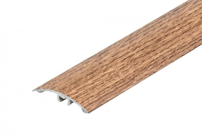 Profil progowy Cezar Dąb Palony 35mm 1,8m aluminiowy 1 szt.