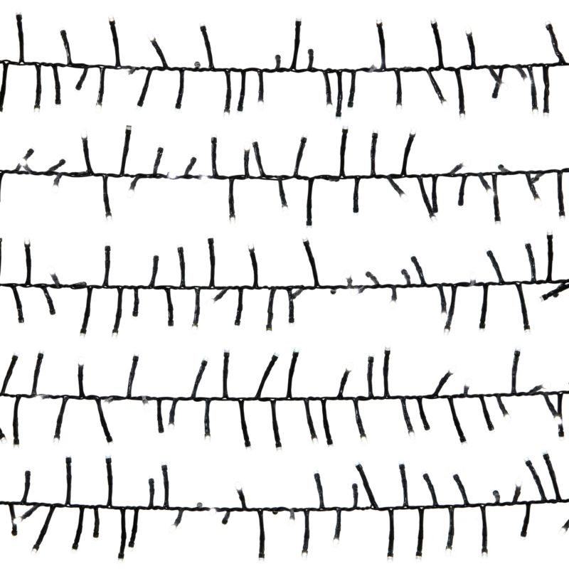 Lampki choinkowe 1000 LED zimny biały