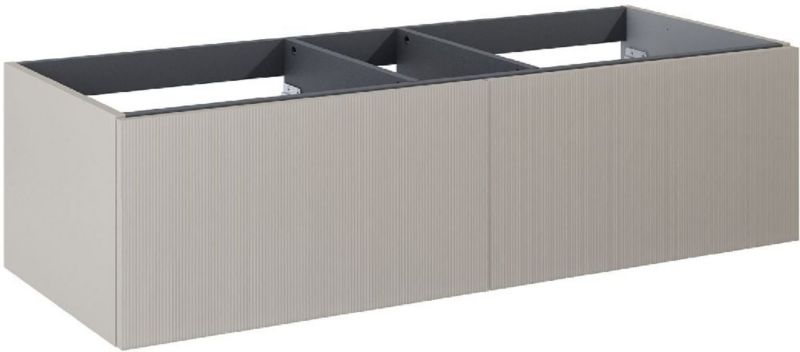 Szafka pod umywalkę Elita Soho Slim 120x45,3x31,8 cm wisząca beżowa Fume Matt - 1 szt.