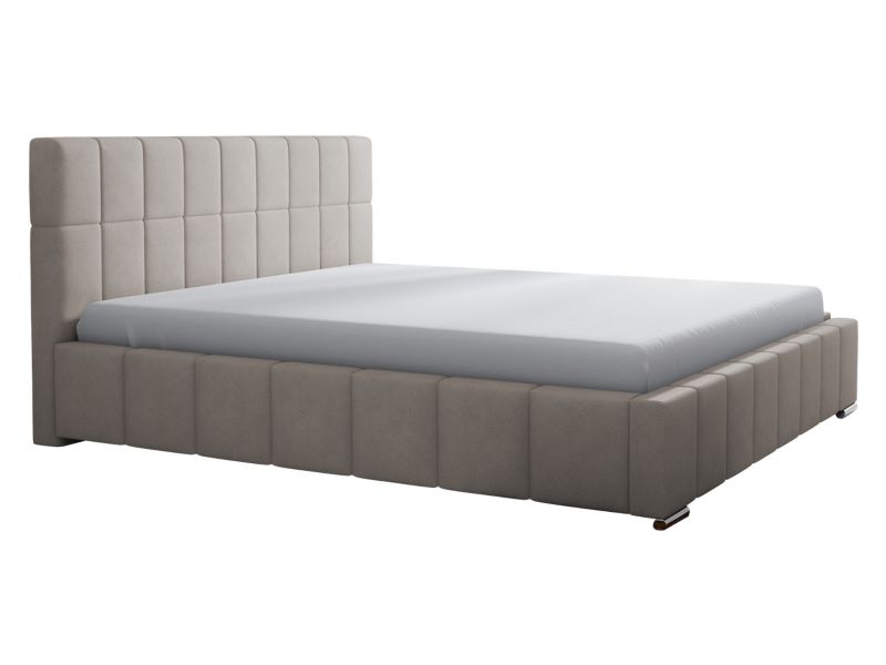 Łóżko tapicerowane MIRJAN 24 Leo 180x200 pustynny 1 szt.