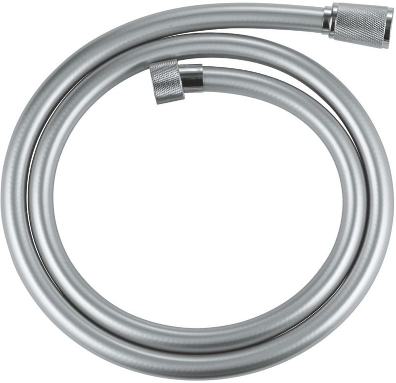 Wąż prysznicowy Grohe Vitalio Flex Silver 125cm chrom, TwistStop, Long-Life, 1 szt.