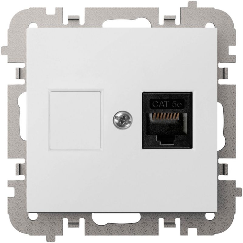 Gniazdo komputerowe Elektro-Plast Vestra RJ45 białe