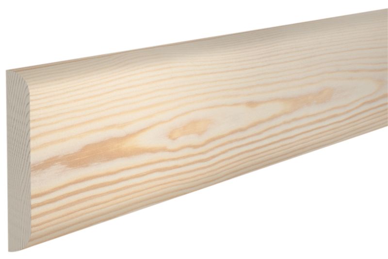 Listwa maskująca dwustronna sosnowa 10 x 60 x 2400 mm