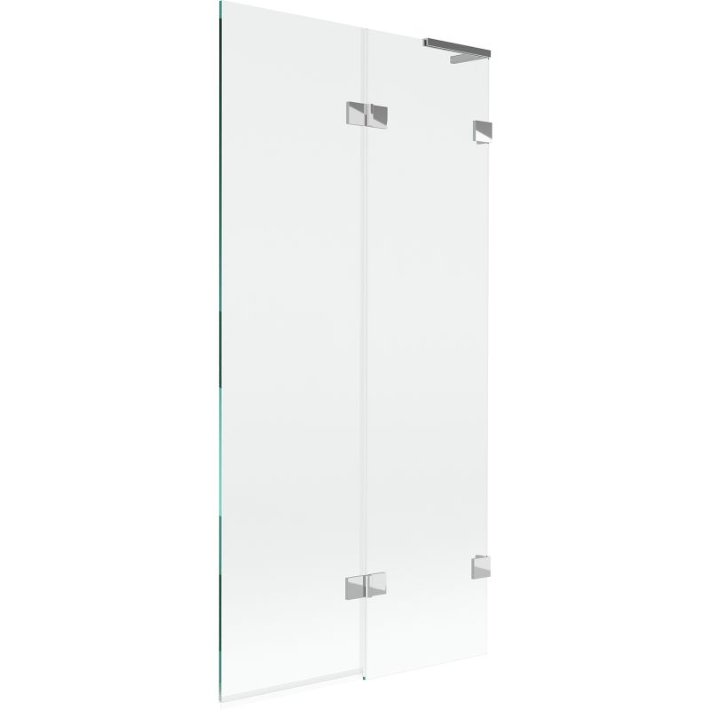 Parawan nawannowy 2-skrzydłowy Mexen Lunar L chrom 90x150 cm 1 szt