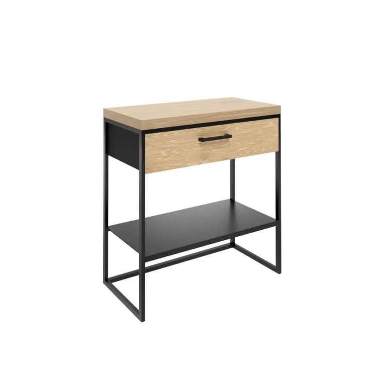 Szafka Baltica Design pod umywalkę nablatową ARIEN II 60x35 cm czarny/dąb 1 szt