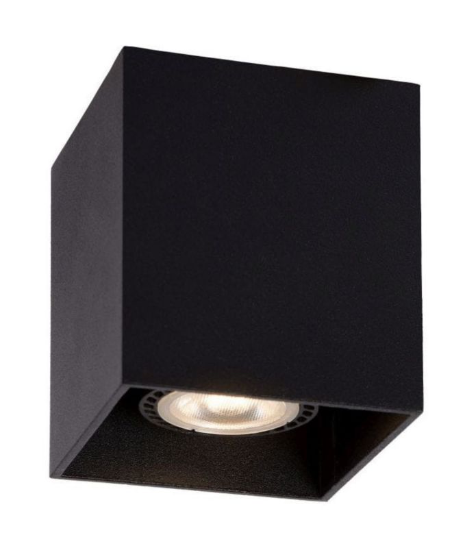 Reflektor spot Lucide Bodi czarny 1 x GU10 x 50W IP20 wym: 8,25 x 8,25 cm - 1 szt.