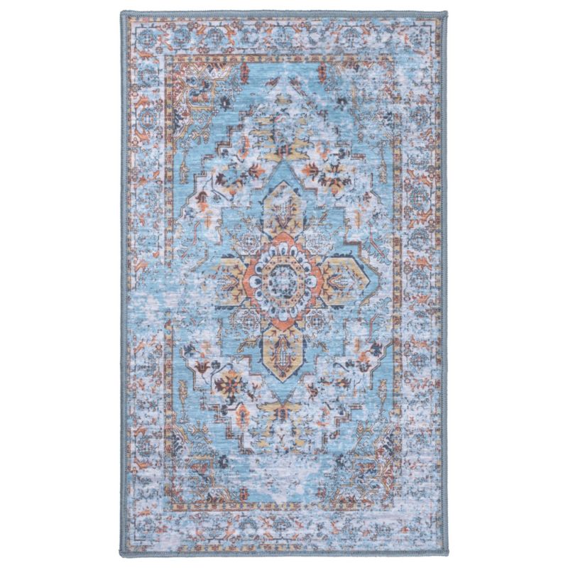 Dywan klasyczny 60x100 cm Sereno Velvet e-floor Velvet niebieski 1 szt