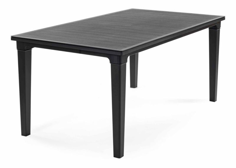 Stół Keter Futura 165x95x75cm dla 6 osób Grafitowy 1 szt.