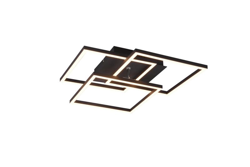 Lampa sufitowa wisząca RL Mobile 0554 czarna nowoczesna wbudowany LED 28W 1 szt.