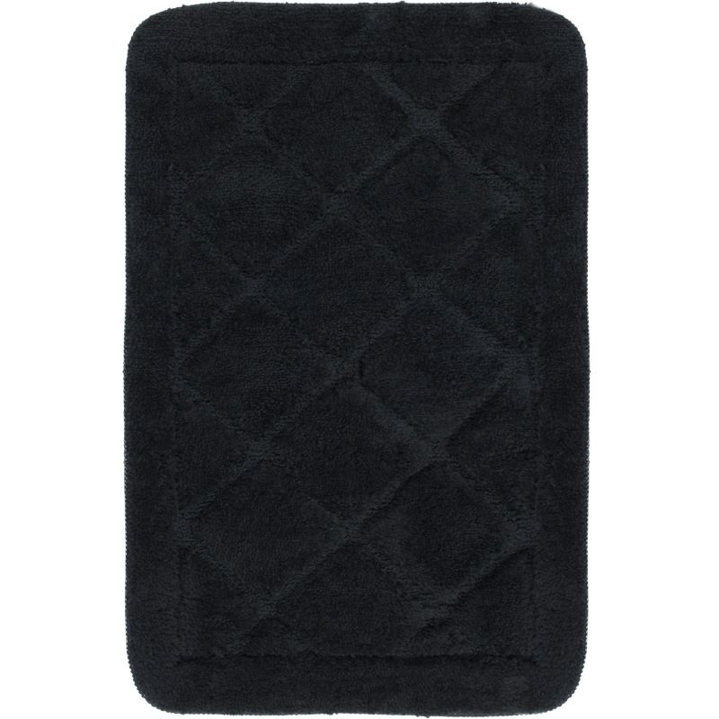 Dywanik łazienkowy e-floor 60x100 cm Soft czarny 1 szt