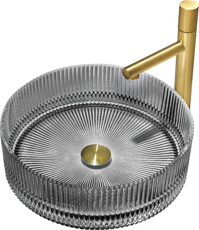 Umywalka nablatowa Mexen Eiva czarna 39,5 x 39,5 cm 1 szt.