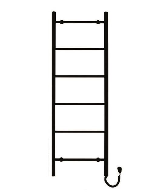 Grzejnik elektryczny Instal Projekt Primavera czarny mat 103W 160x40cm 1 szt.