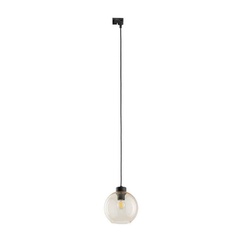 Lampa wisząca TK-Lighting na szynoprzewód Tracer Cubus Bursztyn 1Xe27 - 1szt.