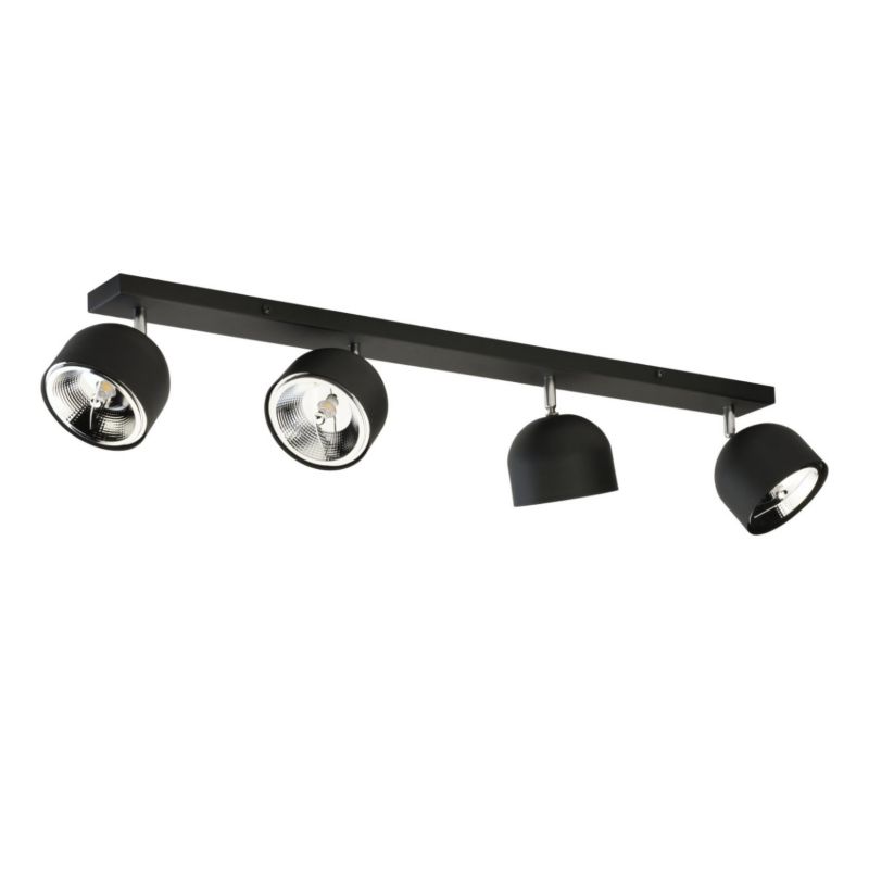 Spot sufitowy TK-Lighting Altea czarny-chromowany 4 x AR111 x IP20 wym: 22 x 97 cm - 1 szt.
