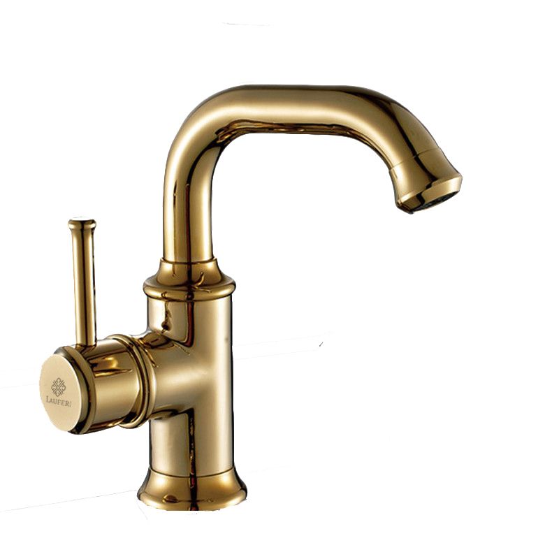 Bateria umywalkowa Lauferi MELINEA mosiężna stojąca złota retro 1 szt.