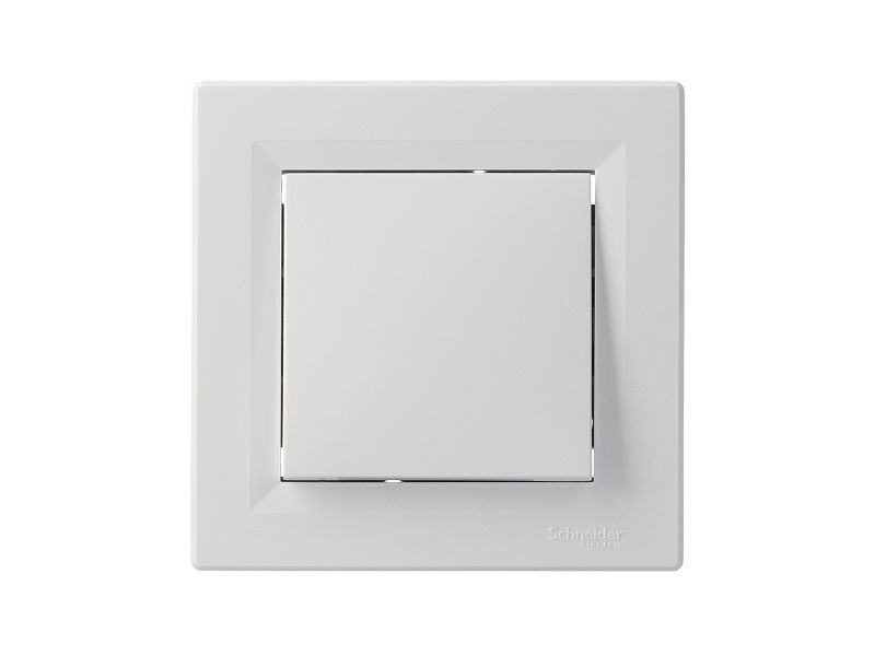Łącznik pojedynczy Schneider Electric Asfora biały