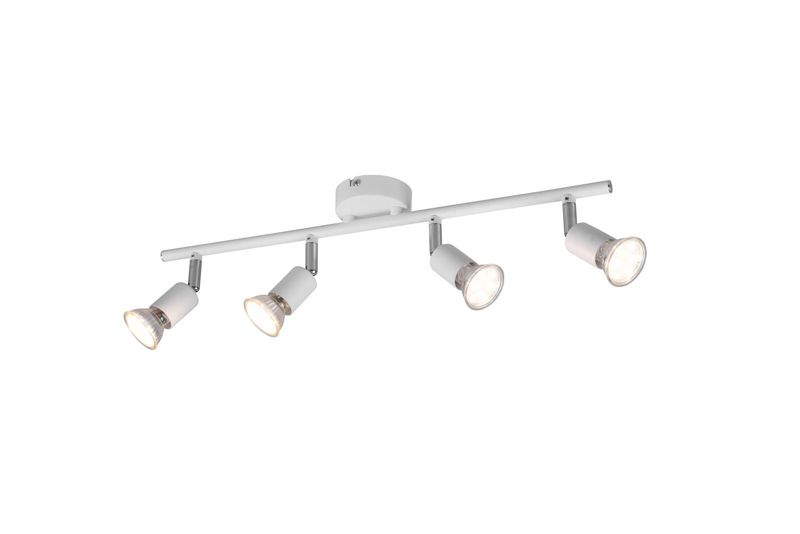 Lampa sufitowa RL Paris biała 4 x GU10 x 10W wym: 50 x 8 cm - 1 szt.