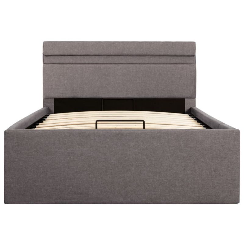 Łóżko Tapicerowane WaszeMeble 90x200 cm Brązowe WM-285624 1 szt.