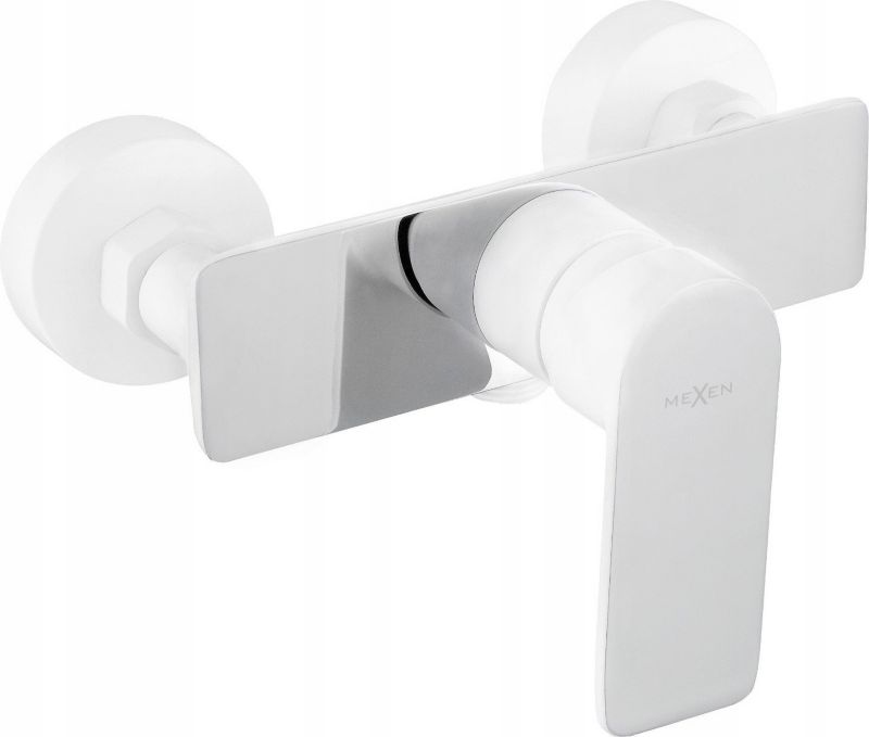 Bateria prysznicowa Mexen Alfa biały/chrom 1 szt.