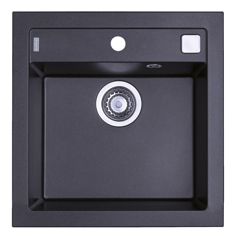 Zlewozmywak granitowy Alveus FORMIC 20 kol. 05 twilight (52x51) 1-komorowy 1szt