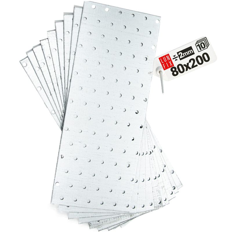 Płytka perforowana Lun Fix 80x200x2 mm 10szt.