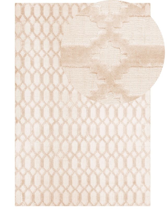 Dywan 140 x 200 cm beżowy Cizre 1 szt.