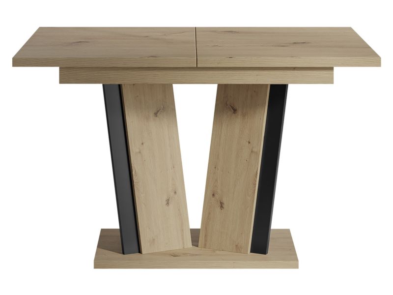 Stół rozkładany MIRJAN 24 Doha II dąb artisan/czarny 1 szt.