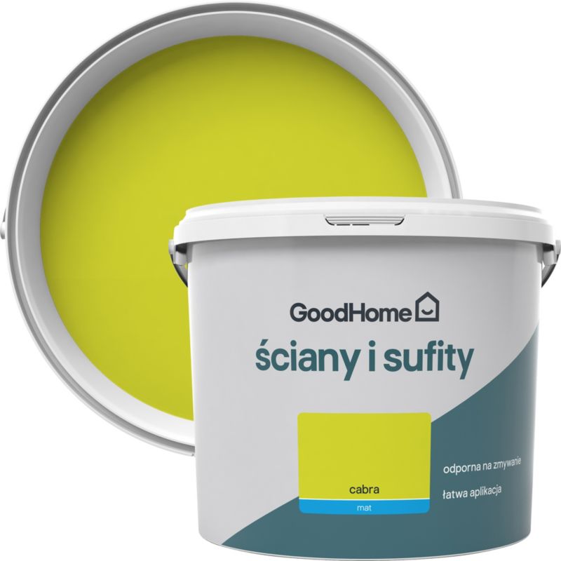 Farba GoodHome Ściany i Sufity cabra 5 l