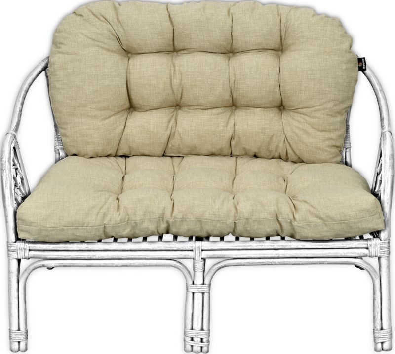 Poduszka na sofę rattanową AMPO beżowy 1 szt.