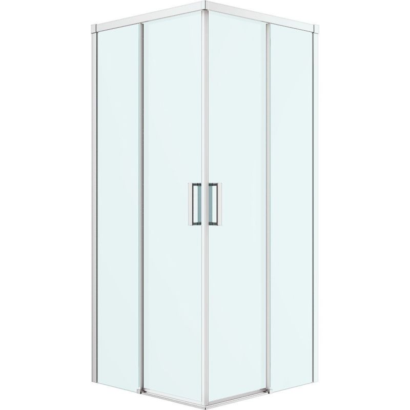 Kabina prysznicowa Oltens Breda 90x90 cm chrom szkło przejrzyste SmartClean 1 szt.