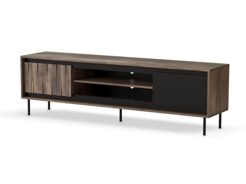 Szafka Halmar RTV SWING RTV-1 180 orzech/czarna 1 szt