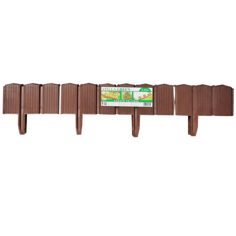 Palisada ogrodowa Stella Green brązowa 5 szt.