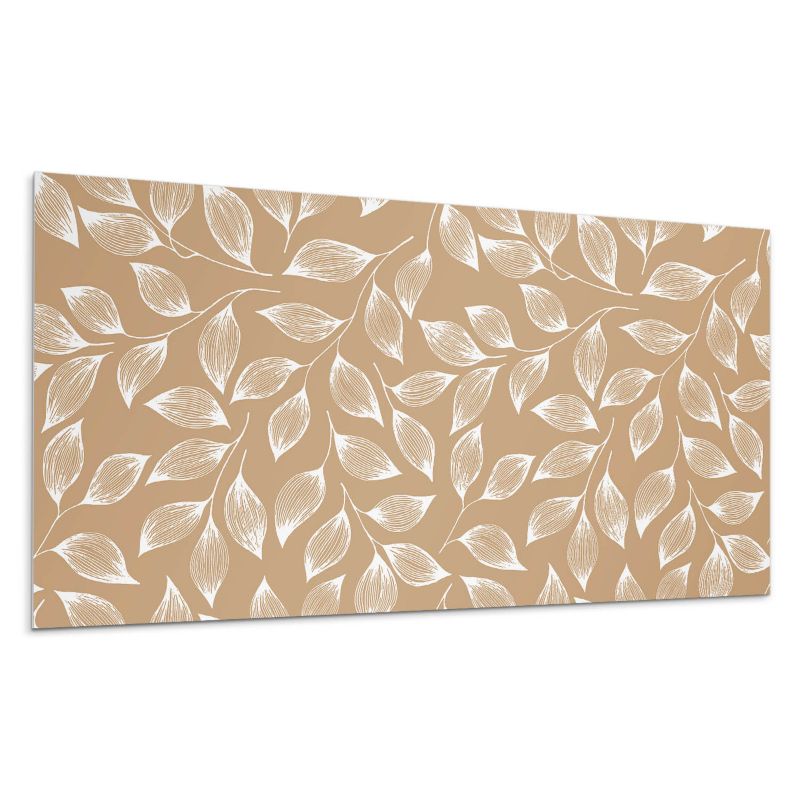 Panel samoprzylepny Wallfluent 120x60 cm Wzór liści w fakturze 1 szt.