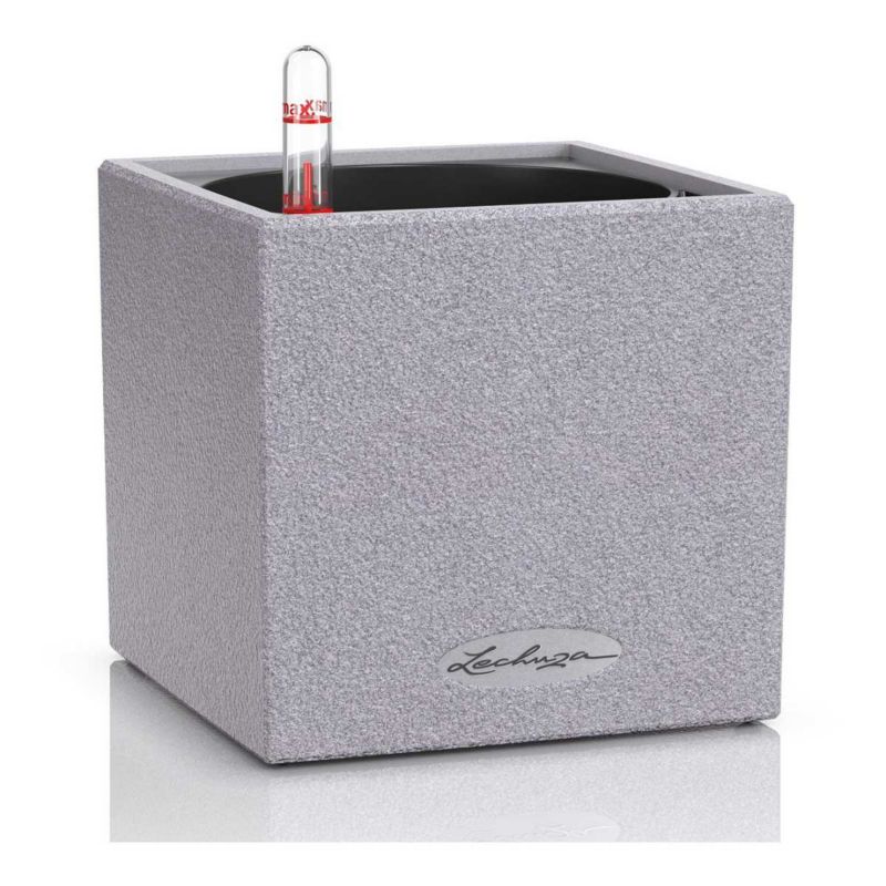 Doniczka Lechuza Do Domu Ogrodu CANTO Stone 14 Szary Kamień 1 szt