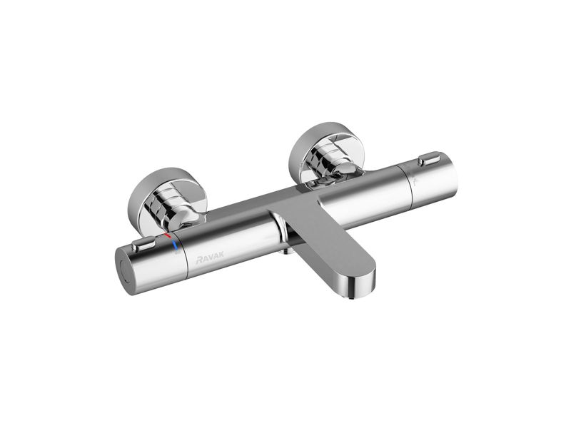 Bateria wannowa naścienna Ravak Termo 300 TE 023.00 chrom 1 szt