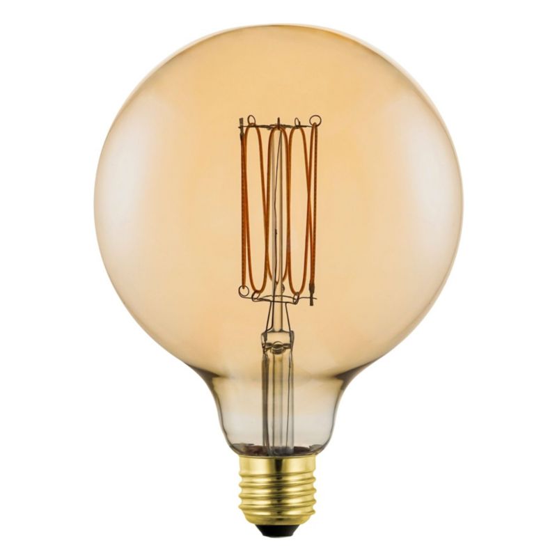 Żarówka Sanico Goldlux LED E27 filament G125 4W DecoVintage Amber 1800K - 1 szt.