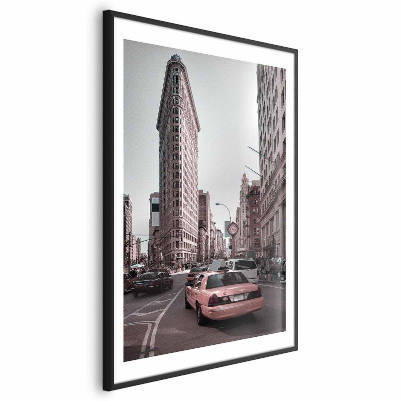 Plakat Artgeist Miejski ruch 21x30 cm z ramą czarną 1 szt